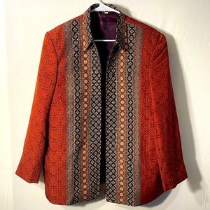 Men’s Dormeuil England Zipper Blazer